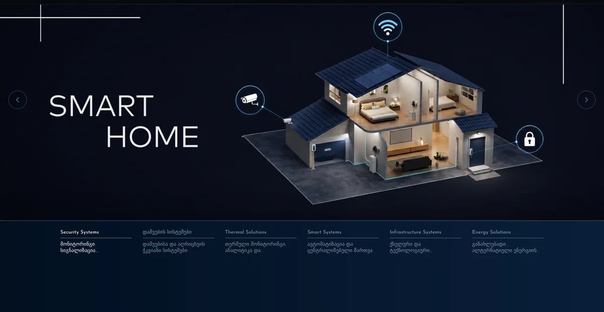 SmartVision - Tech Integrator Site — project screenshot